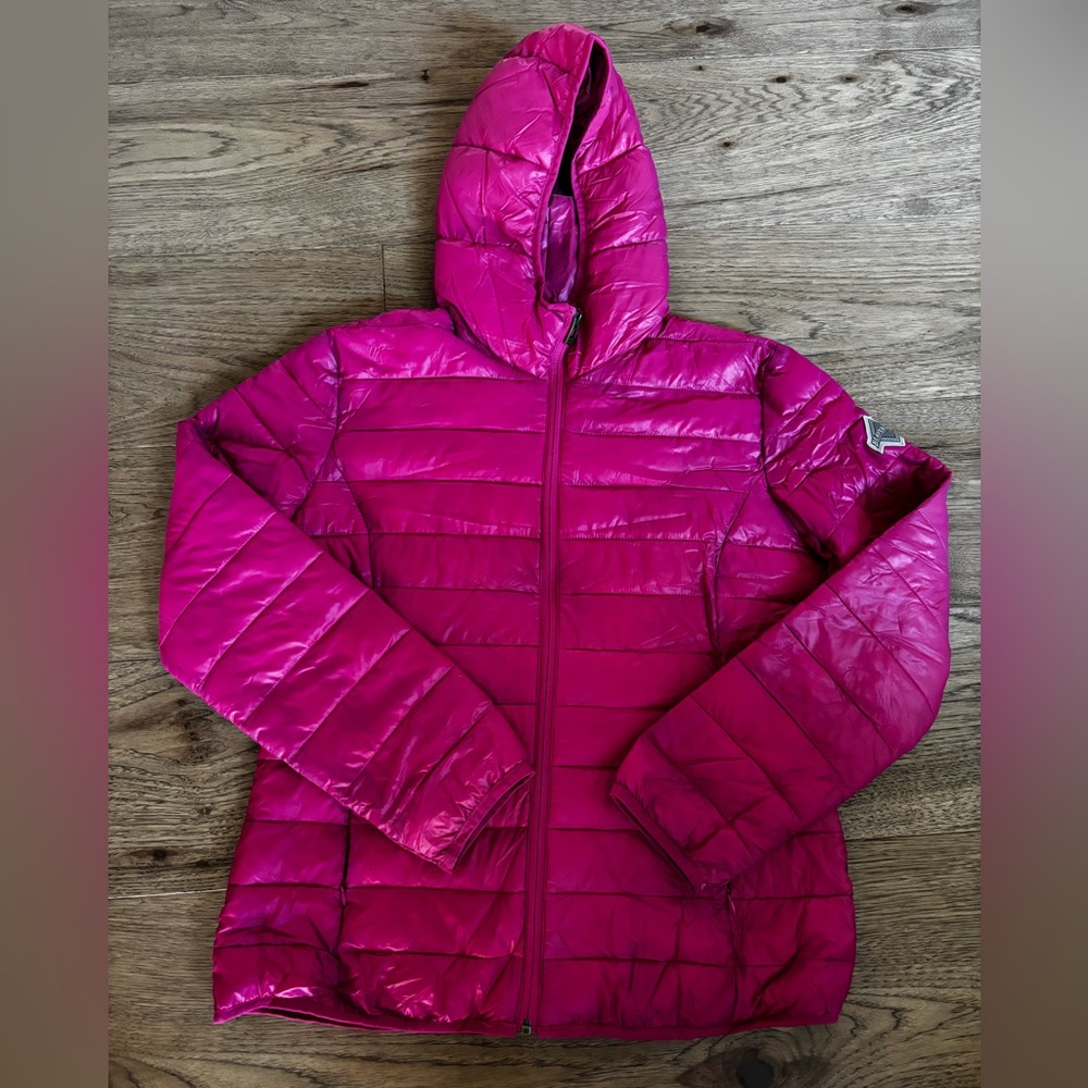 Beaver Canoe pink Puffer Jacket